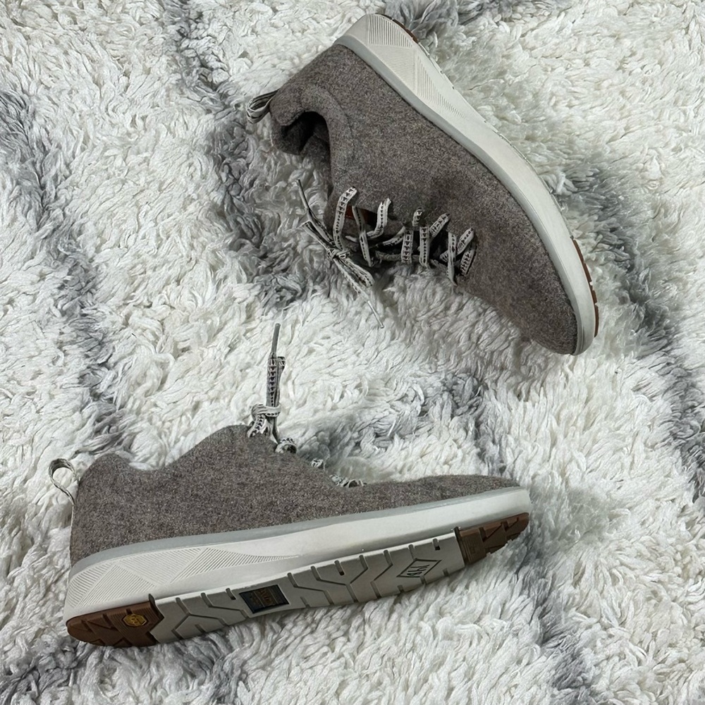 Pendleton Heathered Gray Wool Slip-On Shoe